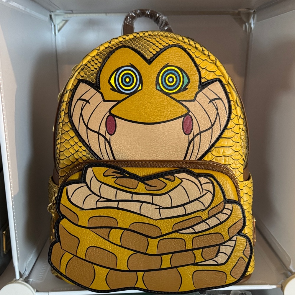 Loungefly Yellow Snake Backpack